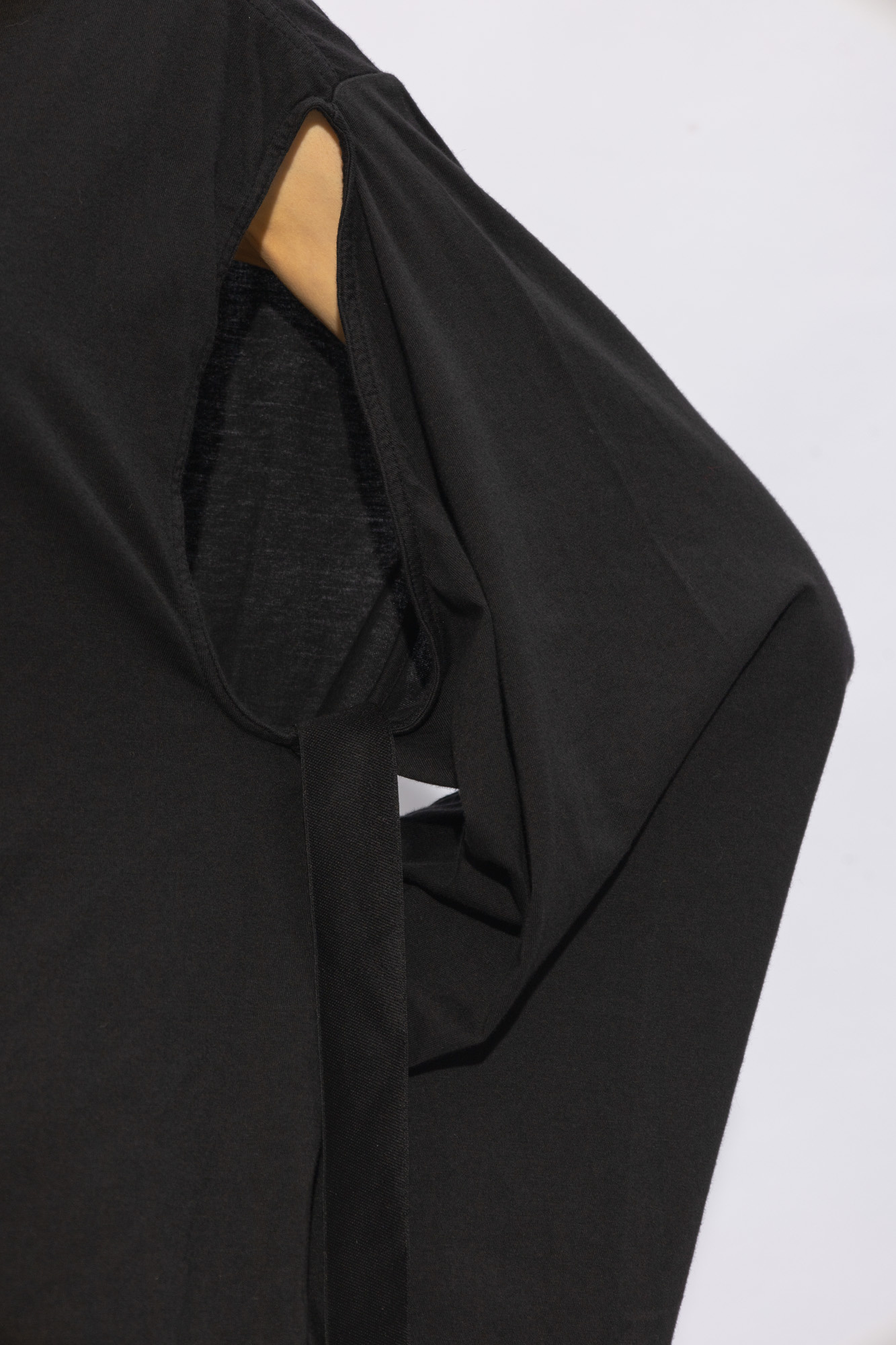 ワンピース Rick Owens DRKSHDW Woman Dress Black DS01E3500BH 09 Rick-Owens-DRKSHDW-black-three